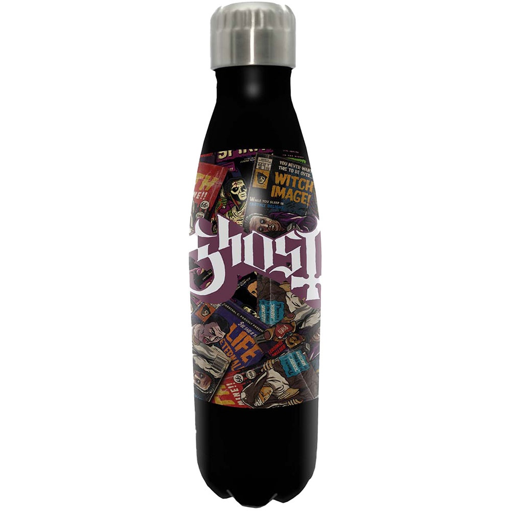 Rocksax Ghost - Magazines Drinking jar - Black/Multicolours